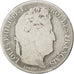 FRANCE, 1 Franc, 1844, Lille, KM #748.13, VG(8-10), Silver, Gadoury #453, 4.63