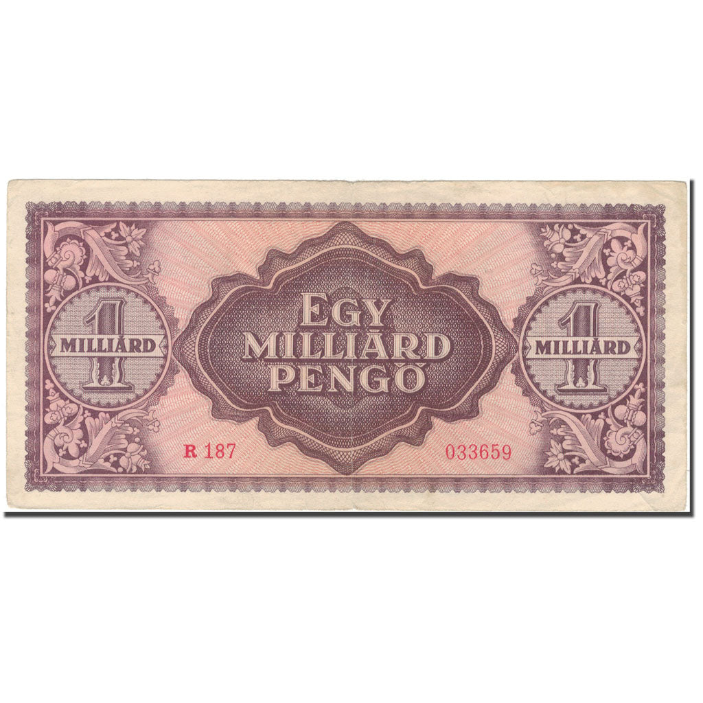 Banknote, Hungary, 1 Milliard Pengö, 1946-03-18, KM:125, EF(40-45)