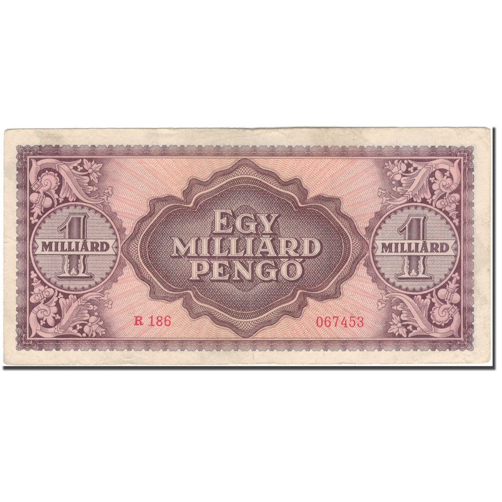 Billete, 1 Milliard Pengö, Hungría, 1946-03-18, KM:125, MBC