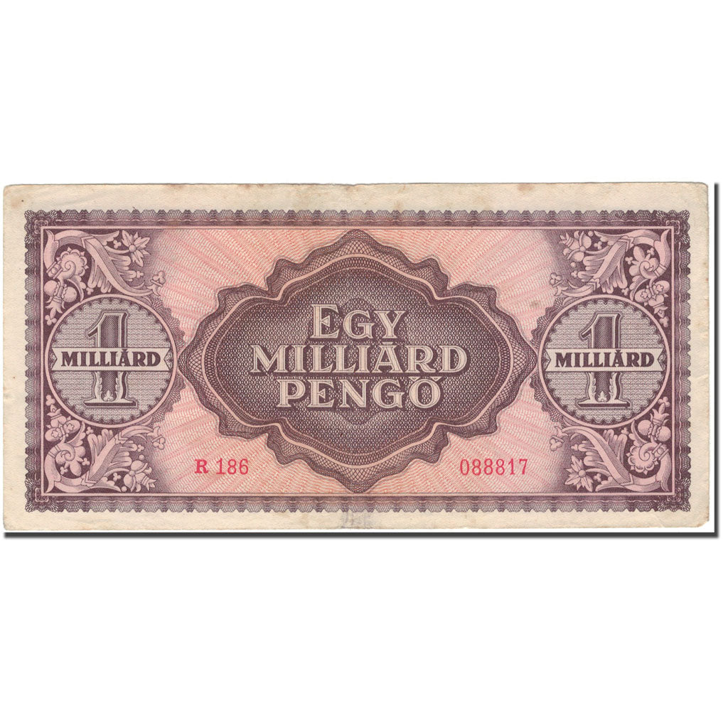 Banknote, Hungary, 1 Milliard Pengö, 1946-03-18, KM:125, VF(30-35)