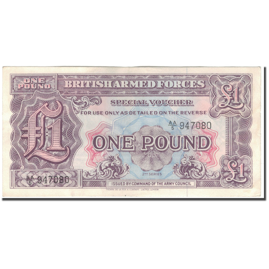 Banconote, Gran Bretagna, 1 Pound, KM:M22a, BB+