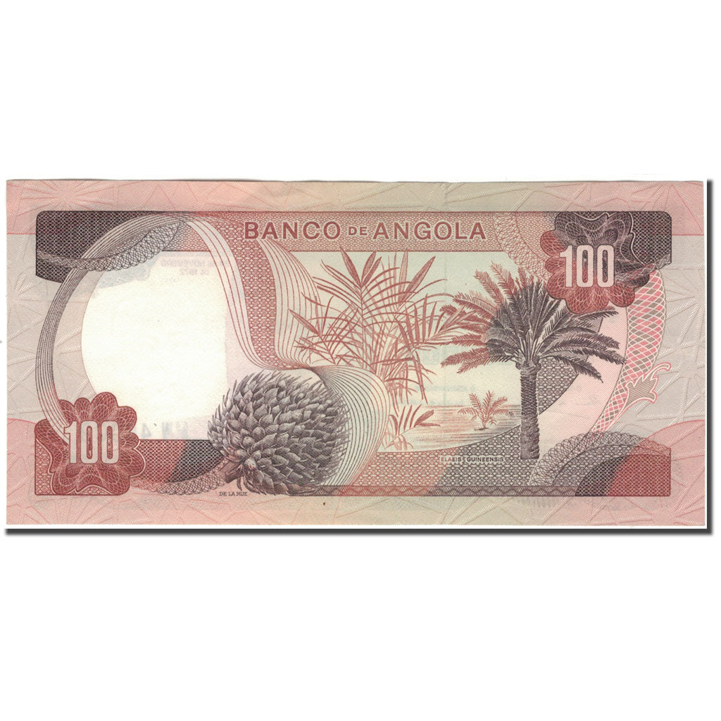 Banknote, Angola, 100 Escudos, 1972-11-24, KM:101, UNC(60-62)