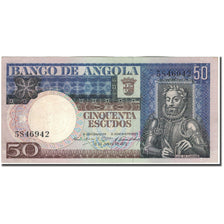 Banknote, Angola, 50 Escudos, 1973-06-10, KM:105a, AU(55-58)