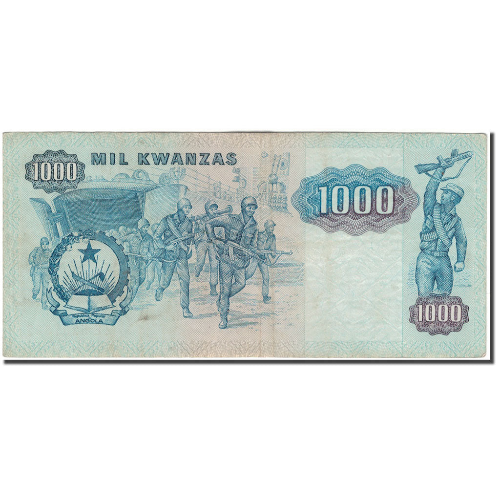 Banknote, Angola, 1000 Kwanzas, 1984-01-07, KM:121a, EF(40-45)