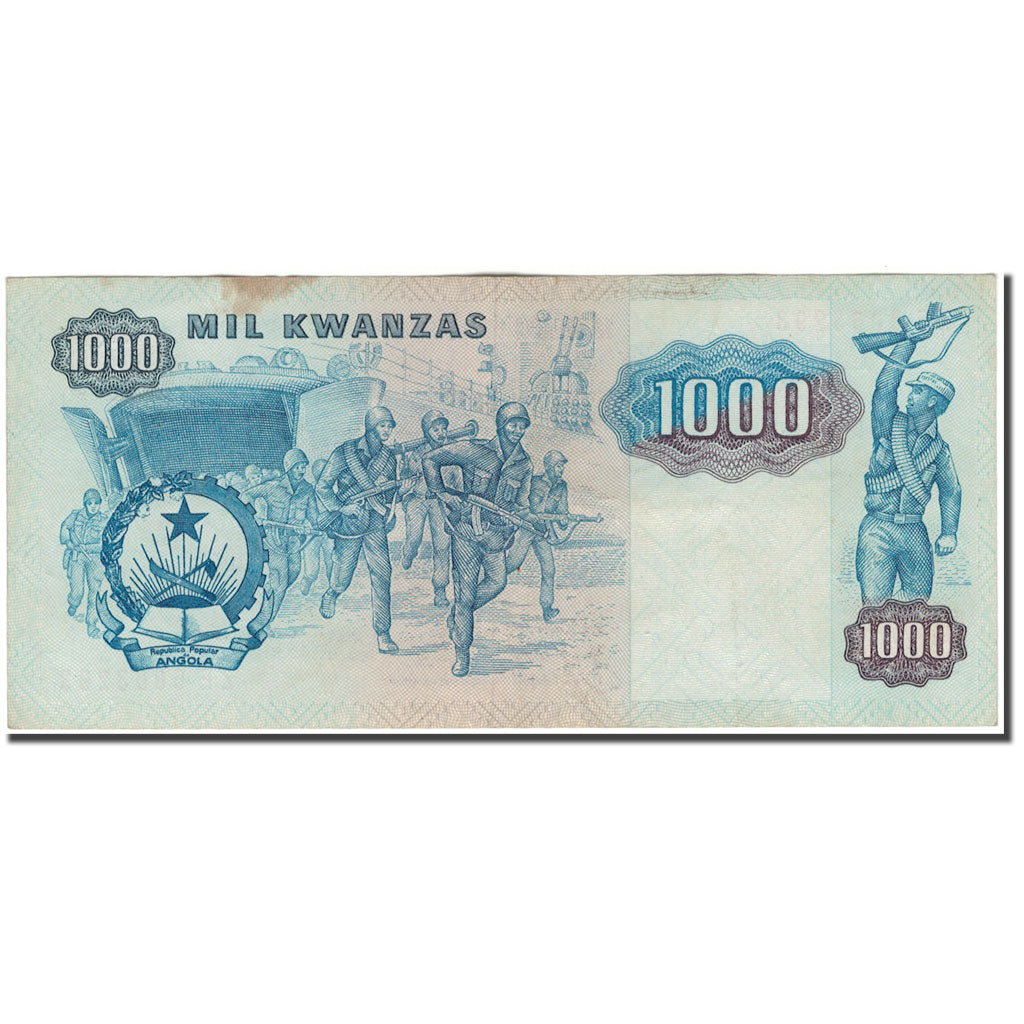 Banknote, Angola, 1000 Kwanzas, 1984-01-07, KM:121a, EF(40-45)