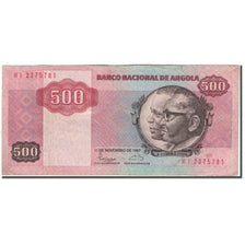 Banknote, Angola, 500 Kwanzas, 1987-11-11, KM:120b, VF(30-35)