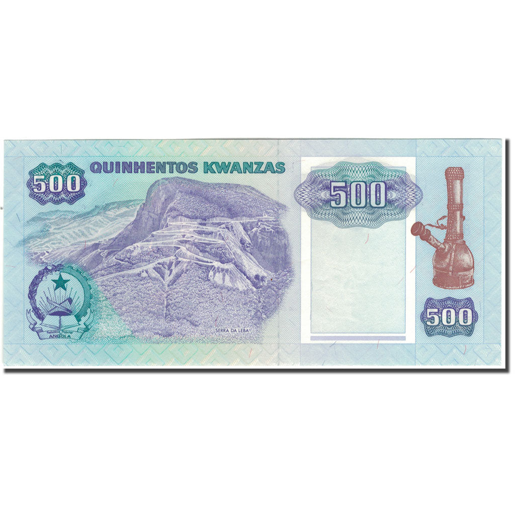 Banconote, Angola, 500 Kwanzas, 1991-02-04, KM:128b, FDS