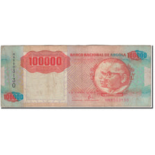 Banknote, Angola, 100,000 Kwanzas, 1991-02-04, KM:133a, F(12-15)