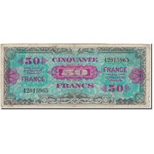 Francia, 50 Francs, 1944 Flag/France, 1944, RC+, Fayette:24.1, KM:122a