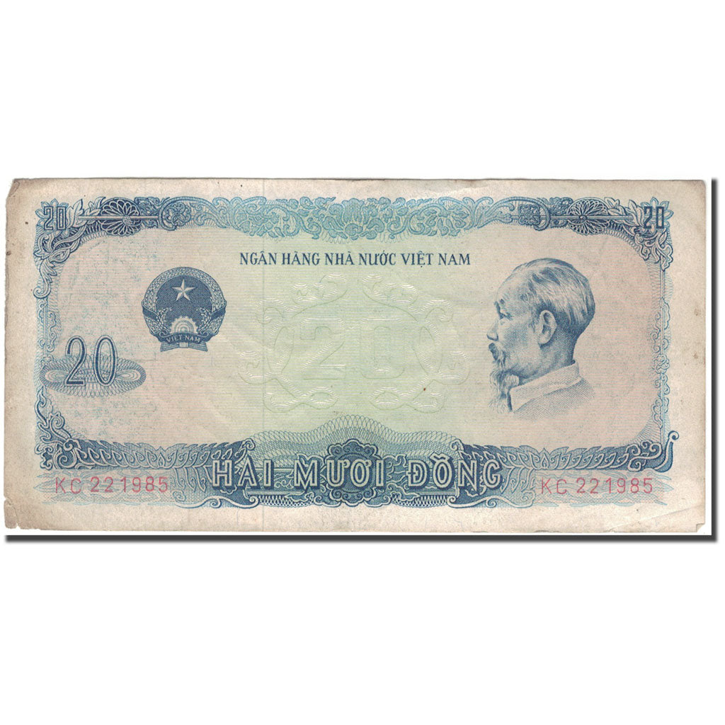 Banknote, Vietnam, 20 D<ox>ng, 1976, KM:83a, VF(20-25)