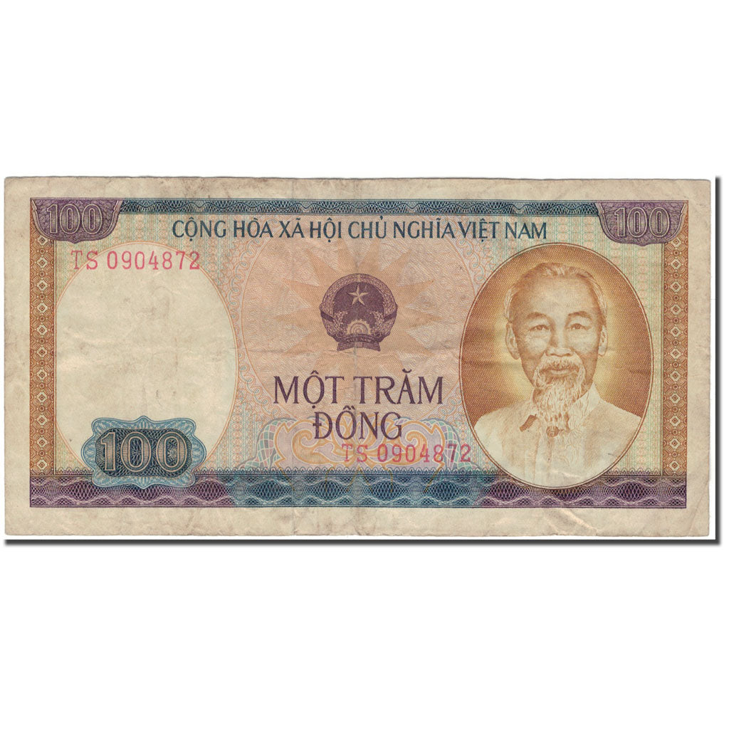 Geldschein, Vietnam, 100 D<ox>ng, KM:88b, S