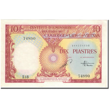 Banknote, FRENCH INDO-CHINA, 10 Piastres = 10 Dong, KM:107, UNC(63)