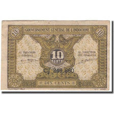 Banknote, FRENCH INDO-CHINA, 10 Cents, KM:89a, EF(40-45)