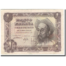 Banknote, Spain, 1 Peseta, 1951-11-19, KM:139a, AU(55-58)