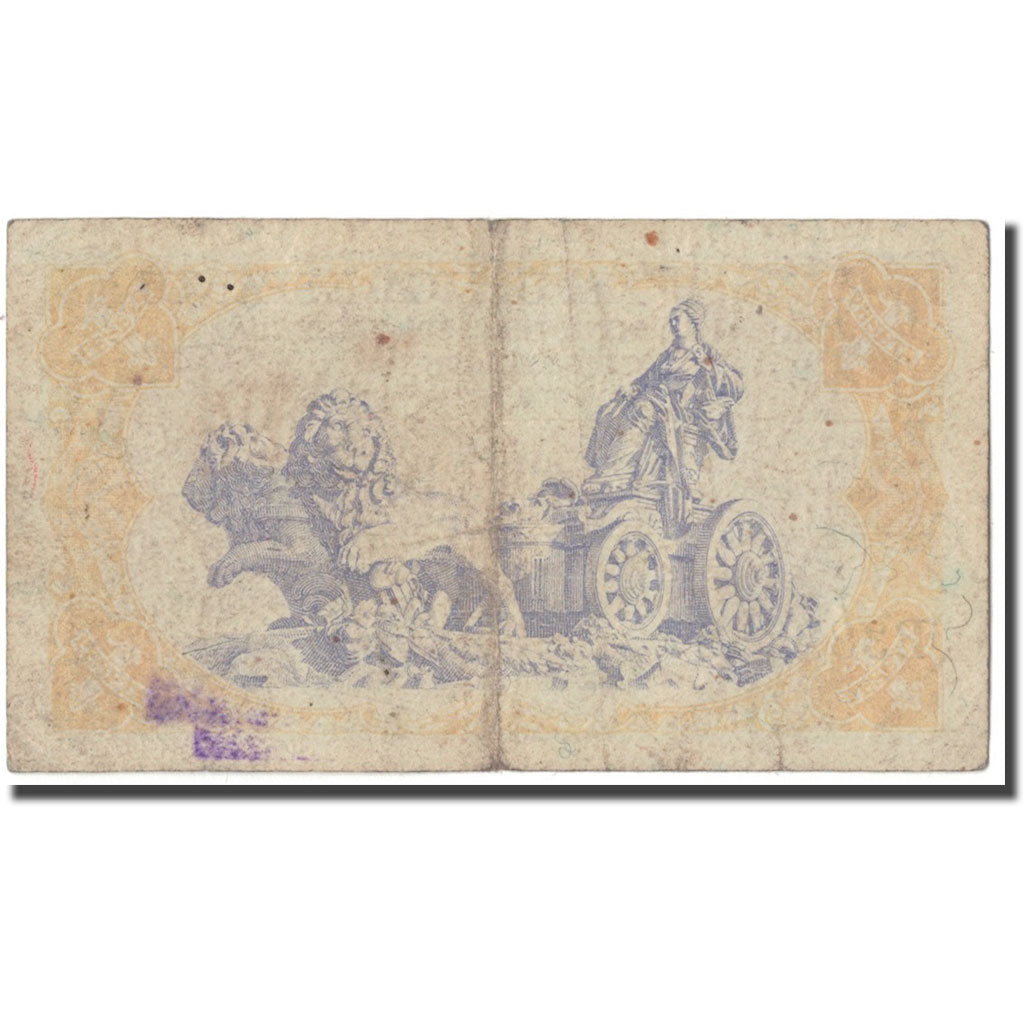Banknote, Spain, 1 Peseta, 1937, KM:94, EF(40-45)