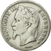 Moneda, Francia, Napoleon III, Napoléon III, 2 Francs, 1866, Paris, MBC, Plata