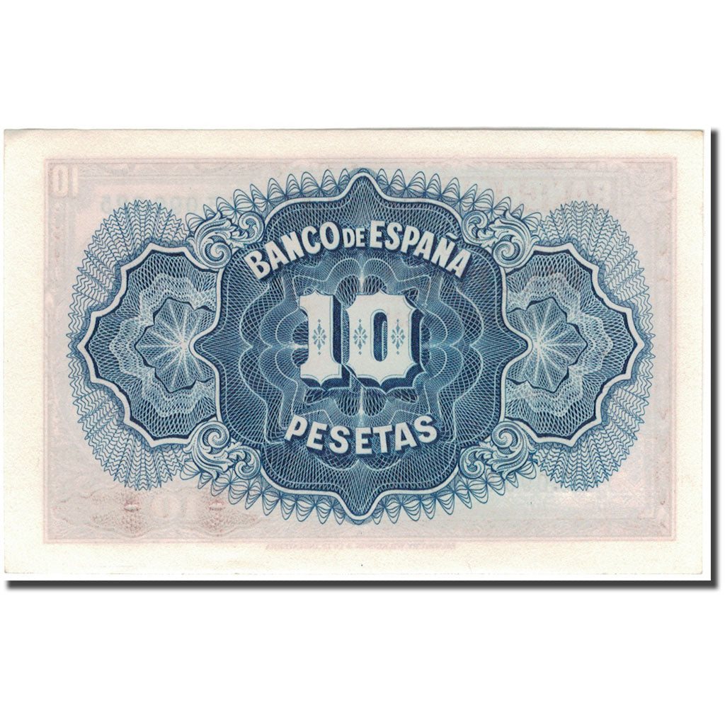 Geldschein, Spanien, 10 Pesetas, 1935, KM:86a, UNZ-