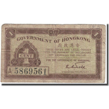 Banknote, Hong Kong, 1 Cent, KM:313b, VF(20-25)