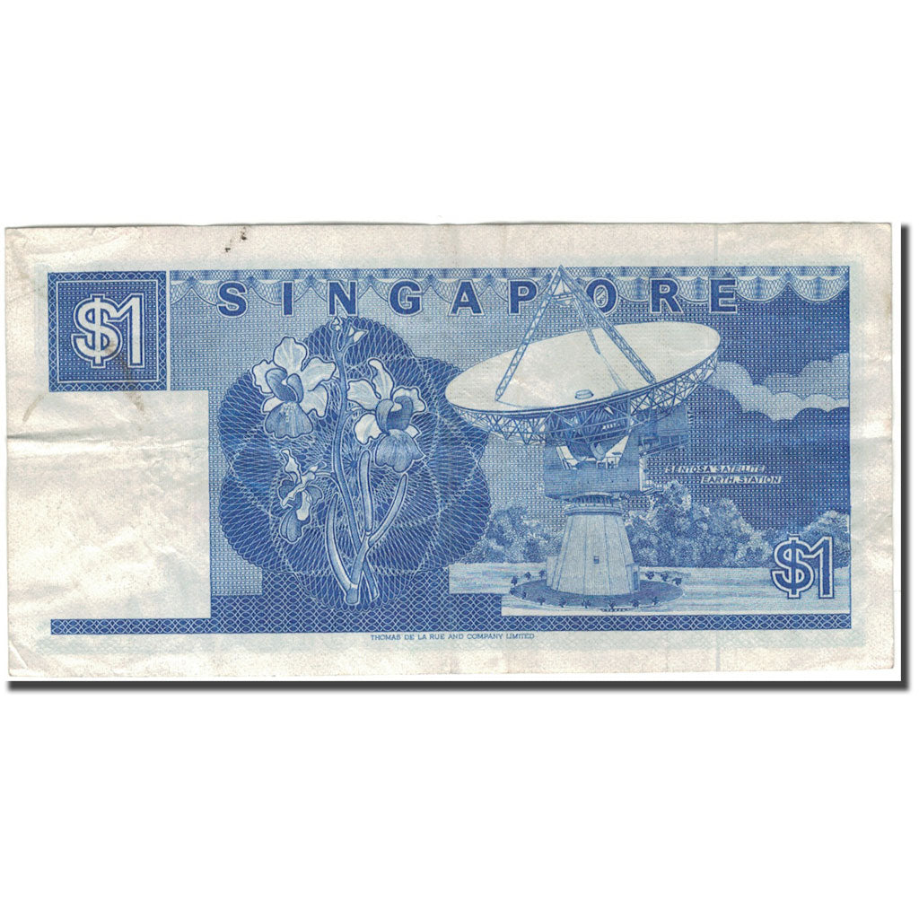 Banknote, Singapore, 1 Dollar, KM:18a, VF(30-35)