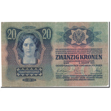 Banknote, Austria, 20 Kronen, 1913, KM:13, EF(40-45)