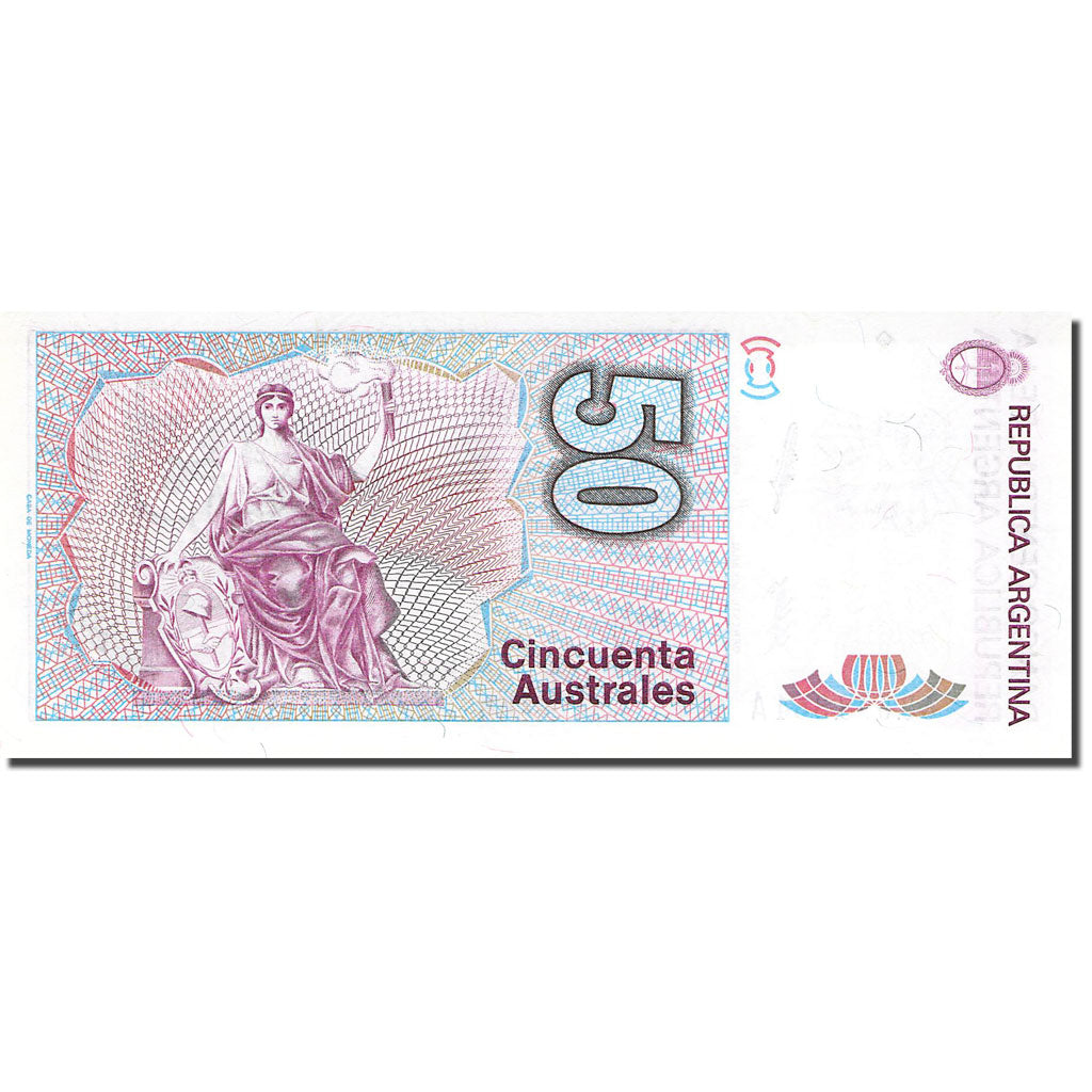 Banconote, Argentina, 50 Australes, KM:326a, FDS