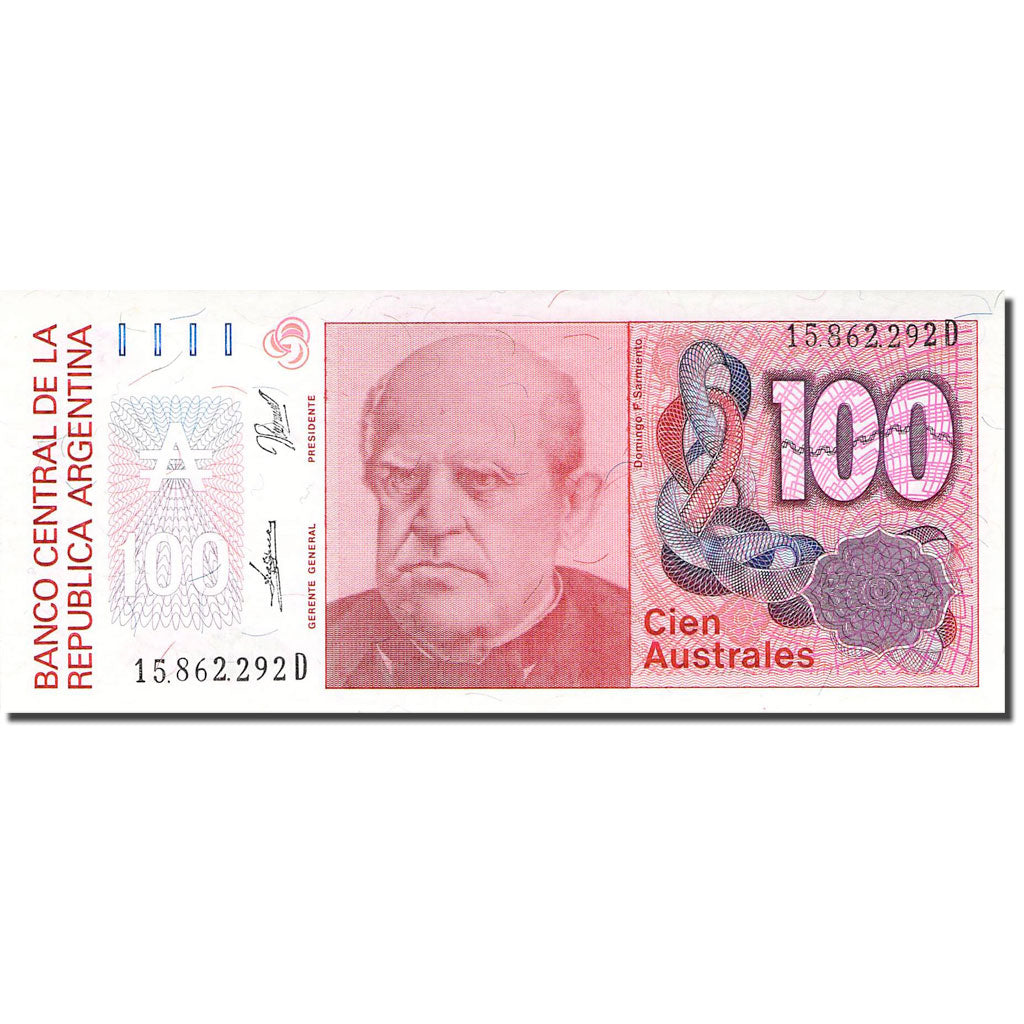 Banconote, Argentina, 100 Australes, KM:327c, FDS