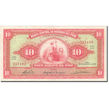 Banknote, Peru, 10 Soles De Oro, 1965-02-26, KM:88, EF(40-45)