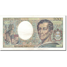 France, 200 Francs, 200 F 1981-1994 ''Montesquieu'', 1992, VF(30-35)