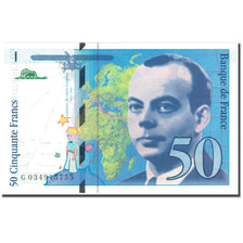 Frankreich, 50 Francs, 50 F 1992-1999 ''St Exupéry'', 1997, UNZ-, Fayette:73.4