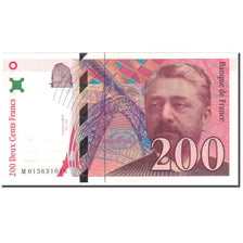 France, 200 Francs, 200 F 1995-1999 ''Eiffel'', 1996, AU(55-58), Fayette:75.2