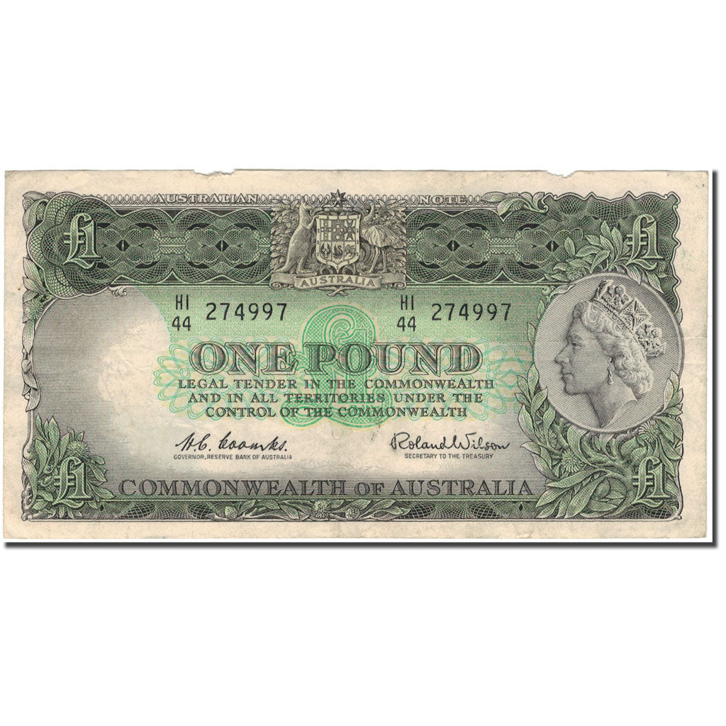 Billete, 1 Pound, Australia, KM:34a, BC
