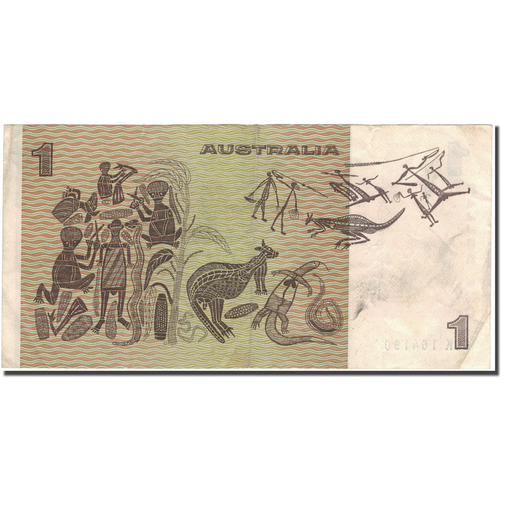 Banknote, Australia, 1 Dollar, KM:42c, EF(40-45)