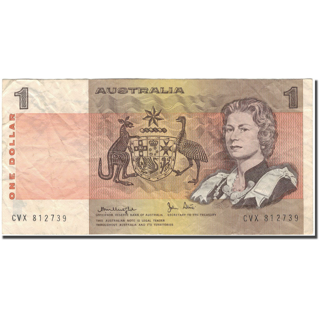 Billete, 1 Dollar, Australia, KM:42c, BC+