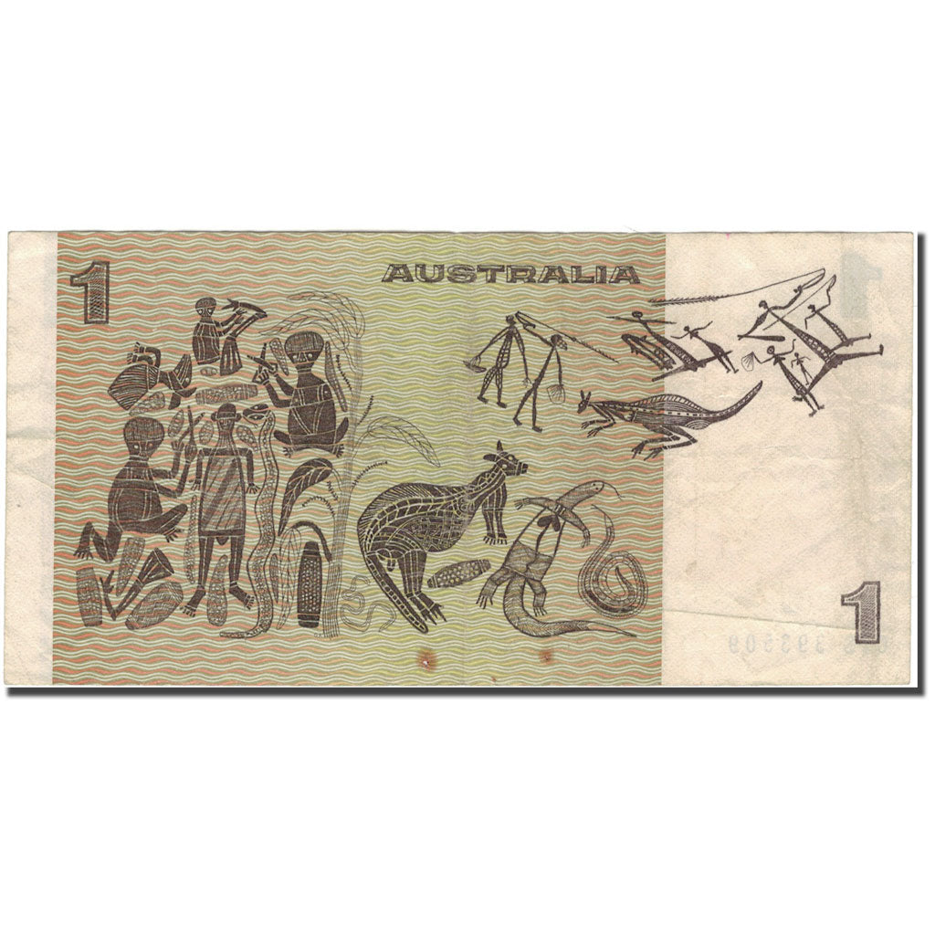 Banconote, Australia, 1 Dollar, KM:42c, MB+