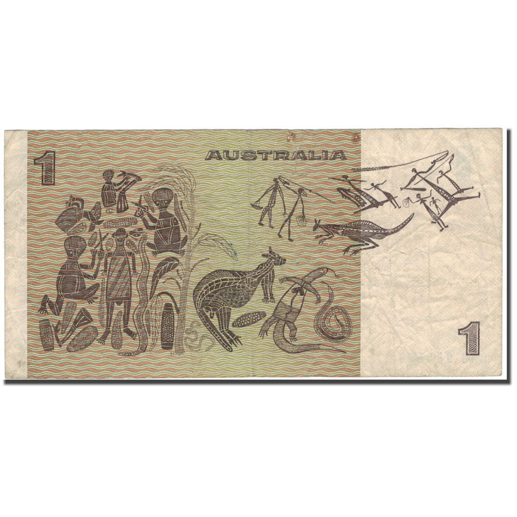Nota, Austrália, 1 Dollar, KM:42c, VF(20-25)