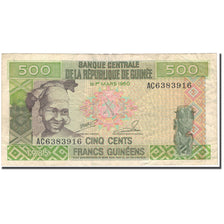 Banknote, Guinea, 500 Francs, 1960-03-01, KM:31a, VF(20-25)