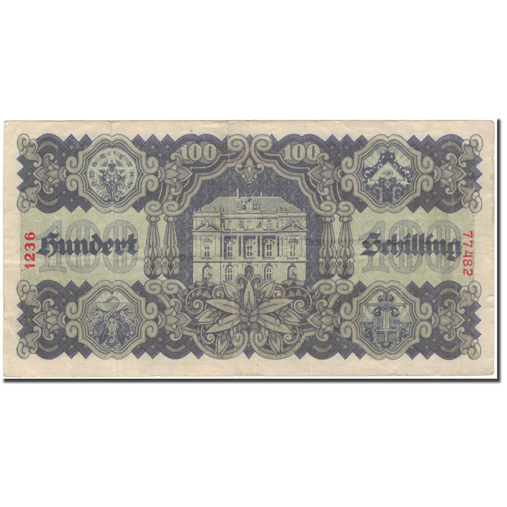 Banknote, Austria, 100 Schilling, 1945-05-29, KM:118, VF(30-35)