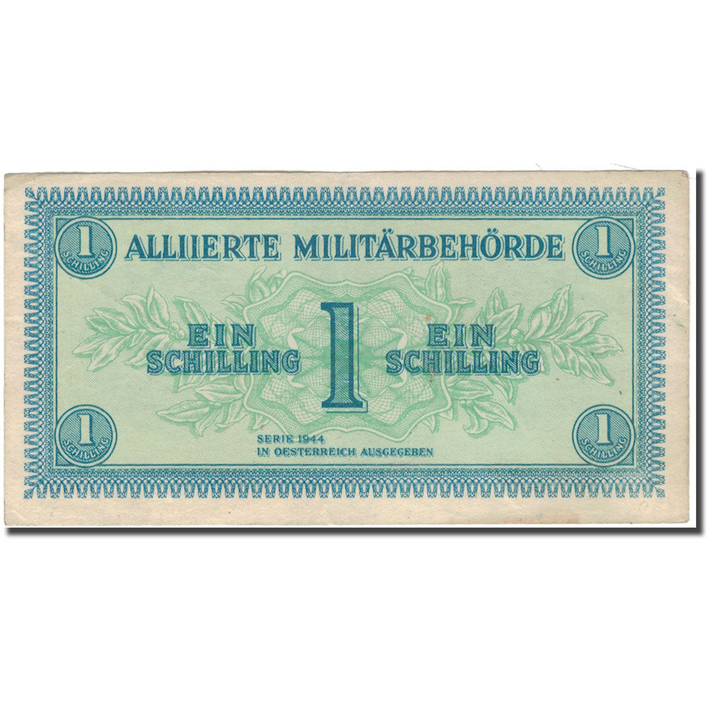 Geldschein, Österreich, 1 Schilling, 1944, KM:103b, SS