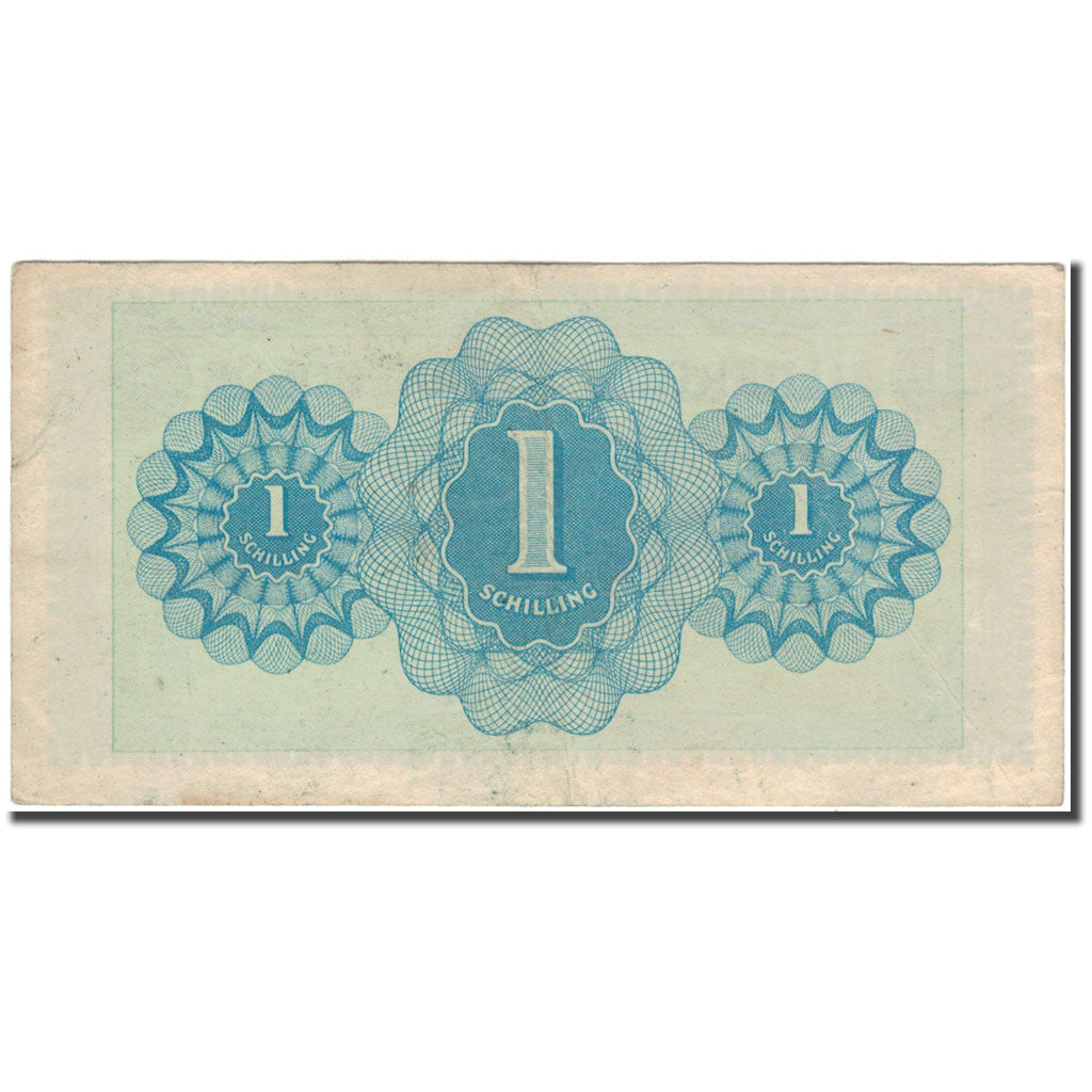 Geldschein, Österreich, 1 Schilling, 1944, KM:103b, SS