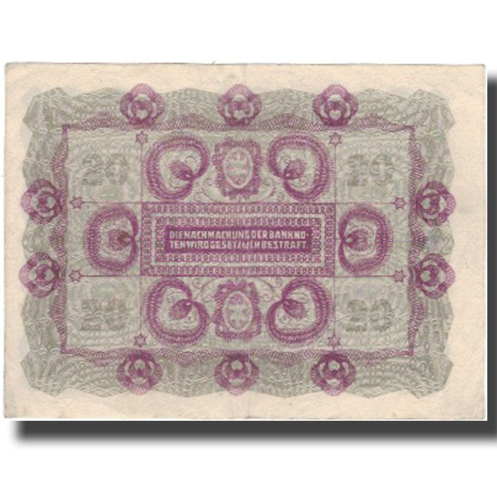 Banknote, Austria, 20 Kronen, 1922-01-02, KM:76, EF(40-45)