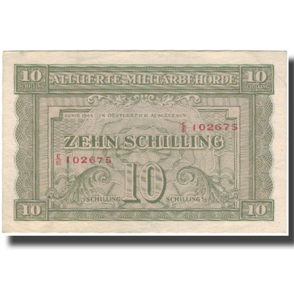 Banknote, Austria, 10 Schilling, 1944, KM:106, AU(50-53)