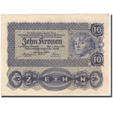 Banknote, Austria, 10 Kronen, 1922, 1922-01-02, KM:75, AU(55-58)
