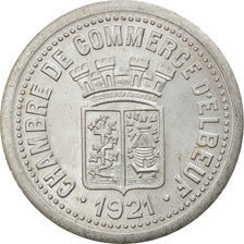 Moneda, Francia, Chambre de Commerce, Elbeuf, 25 Centimes, 1921, EBC, Aluminio