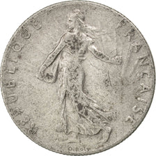 FRANCE, Semeuse, 50 Centimes, 1901, Paris, KM #854, EF(40-45), Silver, 18.1,...