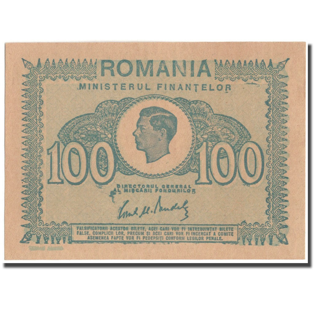 Billete, 100 Lei, 1945, Rumanía, KM:78, UNC