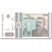 Banknote, Romania, 200 Lei, 1992, KM:100a, UNC(65-70)