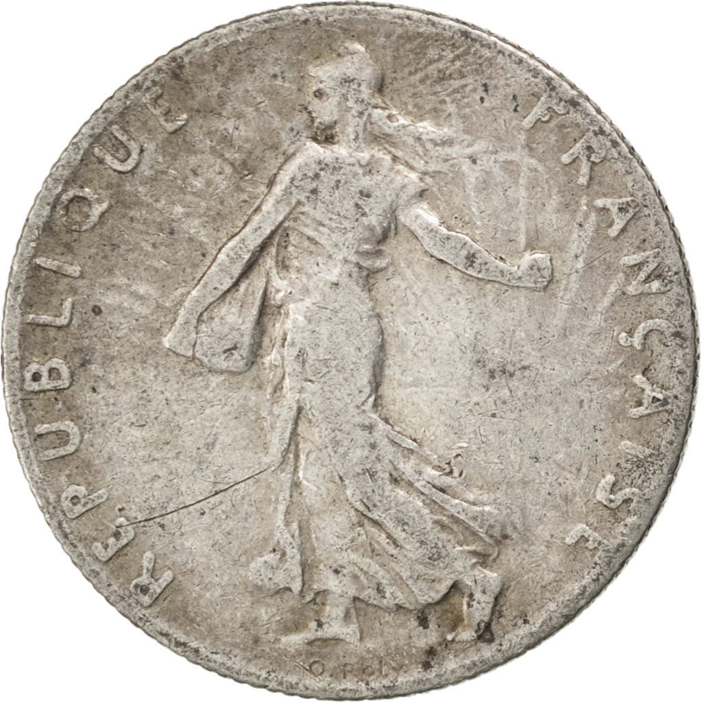 FRANCE, Semeuse, 50 Centimes, 1902, Paris, KM #854, EF(40-45), Silver, 18.1,...