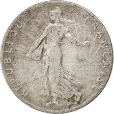 FRANCE, Semeuse, 50 Centimes, 1902, Paris, KM #854, EF(40-45), Silver, 18.1,...