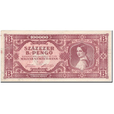 Banknote, Hungary, 100,000 B.-Pengö, 1946-06-03, KM:133, VF(20-25)