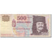 Banknote, Hungary, 500 Forint, 2001, KM:188a, VF(30-35)